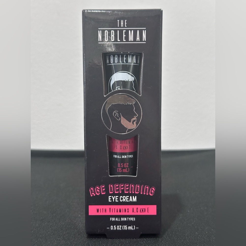 THE NOBLEMAN AGE DEFENDING EYE CREAM WITH VITAMIN A, C, E - SKIN TYPES.